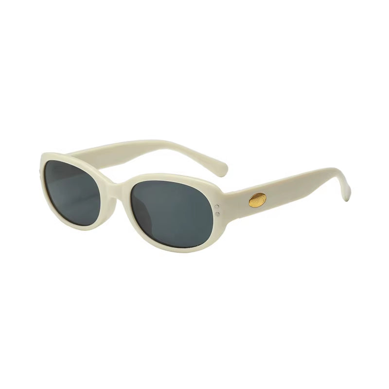New European and American Oval Frame Sunglasses High Quality Women'S Fashionable Sun Glasses Wholesale